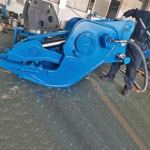 Cisaille hydraulique Huanjun 7500 kg, rotative à 360 degrés, accessoire pour excavatrice, pour la récupération de ferraille et de voitures - Product Image 1