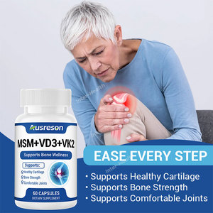 Cápsulas de Glucosamina, Condroitina, MSM, Cúrcuma, Colágeno y Calcio para la Salud de las Articulaciones y Huesos, <span class=keywords><strong>100000</strong></span> UI, 50000 UI, Vitaminas <span class=keywords><strong>D3</strong></span> y K2 - Product Image 2