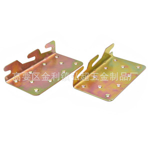 Furniture Hinge <b>Bracket</b> 34x82x150mm Galvanized Iron Antirust Surface Mount Minimalist Design Home Use - Product Image 1