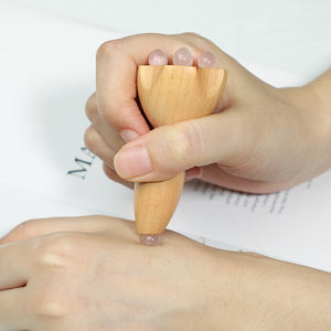 Palo de masaje de punto de acupuntura, peine Guasha de madera Gua Sha para el cabello corporal y la cabeza, herramienta de masaje eficaz - Product Image 1