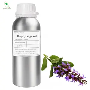 Chinese exporters supply natural organic plant essential oil Clary Sage essential oil Happy Sage essential oil