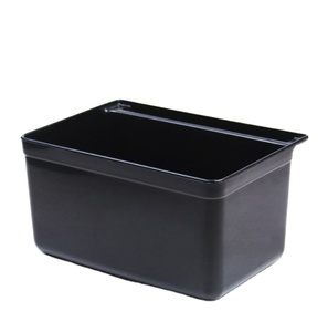 Restaurant Commercial Kitchen Plastic Storage Container Waste Bin Service Cart Residue Bin bolt storage bins