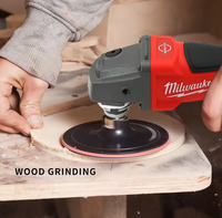 Perangkat Perkakas Milwaukee 6-in-1 Lengkap dengan 2 Baterai & 1 Pengisi Daya FUEL, Set Perkakas Listrik untuk Pekerjaan Kayu dan Perawatan
