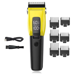 Professionale elettrico negozio di animali tagliatore in acciaio inox animale pecora cane capelli Trimmer con funzione di pulizia pettini - Product Image 6