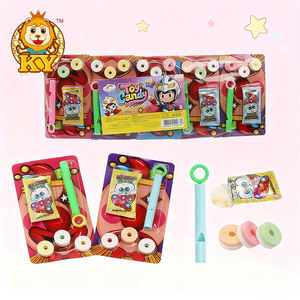 นกหวีดของเล่นพลาสติกสำหรับเปลี่ยนเสียงพร้อมลูกอมอัดแข็งและลูกอม - Product Image 1