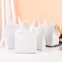 Sac isotherme portable en aluminium laminé non tissé pour la vente en gros de gâteaux au lait de thé pour la restauration