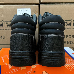 LIGHT BEARER 903 <span class=keywords><strong>Scarpe</strong></span> Antinfortunistiche da <span class=keywords><strong>Uomo</strong></span> a Prezzo Conveniente, Stivali da Lavoro per Edilizia e Miniera, Botas De Seguridad - Product Image 4