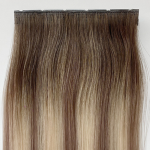 Nouvelle tendance 2026 : Trame de cheveux humains européens doublement étirés, avec trame papillon invisible, trame latérale en PU et trame injectée - Product Image 5