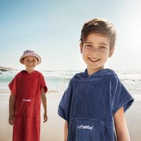 Peignoir de bain pour enfants, série Fantasy, en polyester doux et pelucheux, serviette de bain chaude en polaire corail, poncho de bain et de surf à capuche, 0-24 mois