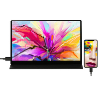 Moniteur OLED 15.6 pouces écran de moniteur portable écran supplémentaire pour ordinateur portable