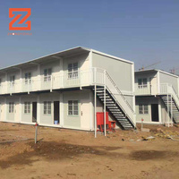 Offre Spéciale de haute qualité détachable 40ft conteneur maison cadre Chine usine Flat Pack Design pour immeuble de bureaux