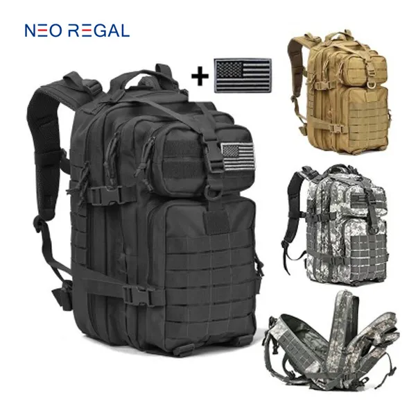 Hochwertiger militärischer taktischer Taschen rucksack im neuen Stil, wasserdichter taktischer Camping rucksack der Marke 30L