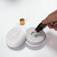 Mini ventilateur de parfum suspendu couleur Macaron chaud diffuseur d'huile essentielle d'arôme de voiture