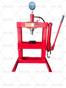 <span class=keywords><strong>Presse</strong></span> <span class=keywords><strong>hydraulique</strong></span> manuelle <span class=keywords><strong>de</strong></span> 12 tonnes avec manomètre pour le pressage des roulements et l'entretien en <span class=keywords><strong>garage</strong></span> - Product Image 2