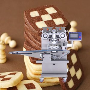 Barra de fecha automática, barra de fruta, máquina de incrustación y formación de barras, extrusión de higo Newton, máquina de envasado de barras de higo, certificación CE - Product Image 3