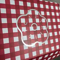 Vente en gros de boîtes en papier d'expédition pour abonnement personnalisé rose imprimé boîte postale en carton pour emballage cadeau