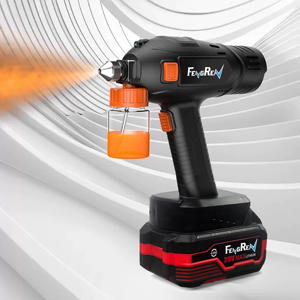 100ML Conteneur 3 Buses <span class=keywords><strong>Pistolet</strong></span> À Peinture Électrique Portable Sans Fil Pulvérisateur De Peinture pour Maison Peinture Meubles Clôture <span class=keywords><strong>Plafond</strong></span> - Product Image 1