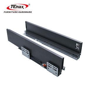 3D Có Thể Điều Chỉnh <span class=keywords><strong>Undermount</strong></span> Mềm Đóng Hộp Kim Loại Ngăn Kéo Trượt Cho Nhà Bếp BT301 - Product Image 4