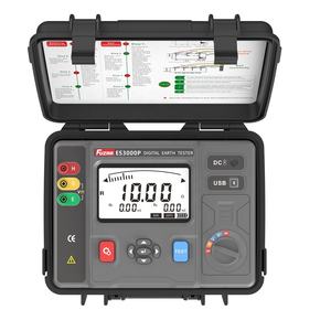 ES3000P ES3001P ES3002E <span class=keywords><strong>Tester</strong></span> di resistenza terrestre multifunzione resistenza al suolo 0-200.0kΩ resistività del suolo AC DC tensione 1000V - Product Image 4