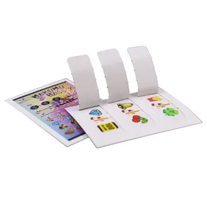 Professional lottery supplier seal Cards printing pull tab ticket manufacture pull tabs and break open lottery tickets