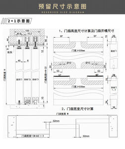 Herrajes Lineales Bidireccionales para Rieles Colgantes de Puertas Correderas de Acero Inoxidable Modernos de Tres Eslabones Extremadamente Estrechos - Product Image 5