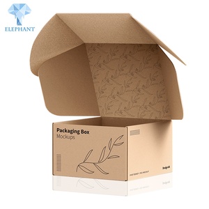 Luxury Give Away Kraft Paper Cosmetic Alcohol Seed Products Gift Folding Small Mailer <b>Box</b> - Product Image 5