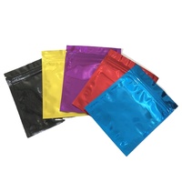 Sachet d'emballage alimentaire métallisé holographique mat à trois soudures latérales, imprimé en héliogravure, pour supermarché