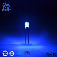 Vente en gros de puces LED carrées HLX 2x3x4mm, double couleur (rouge et vert, bleu et blanc), 5V, à montage traversant, certifiées ISO9001