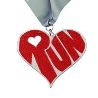Médailles sportives en or de haute qualité pour la gymnastique, la danse, le cheerleading, logo personnalisé, souvenir, médaille en métal par sublimation