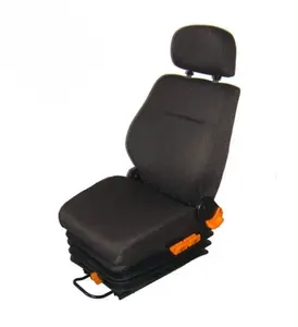 中国制造叉车驾驶员座椅，带可调节头枕和滑轨