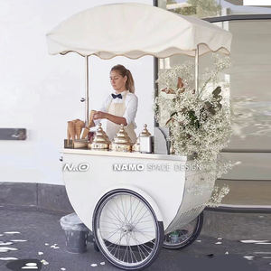 Outdoor-Märkte Mobile Shopping Verkaufs wagen Flower Floats Stalls Snack Display Ständer Business Events Messe Handwagen - Product Image 6