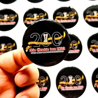 Prix promotionnel Logo personnalisé étanche baiser coupe autocollant en forme de dôme adhésif fort autocollants en résine époxy cristal clair pour l'emballage