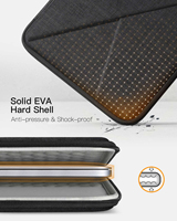Étui pour ordinateur portable de qualité supérieure, imperméable, personnalisé, isolé, rembourré en EVA, avec sublimation, pour hommes, pour les déplacements professionnels