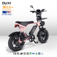 Vélo Électrique OUXI Mini Fatbike V8 16 Pouces, Batterie Lithium 36V, Pneus Larges, Longue Autonomie pour la Conduite en Extérieur - Vente en Gros UE