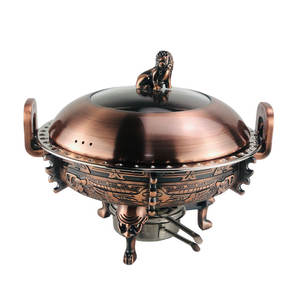 Olla Caliente Pequeña de Acero Inoxidable para Comida China, Horno de Alcohol de Acero Inoxidable - Product Image 1