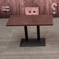 Table basse moderne de 4 pieds, robuste, mobilier de restaurant, prix bas, ensemble de table de 4 pieds pour salle à manger, café, bar, centre commercial, tables de restaurant