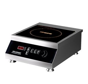 Estufa Electromagnética Comercial de Alta Potencia de 5000W para Cafetería, Estufa Plana, Estufa para Hervir Sopa, Estufa de Cocina - Product Image 1