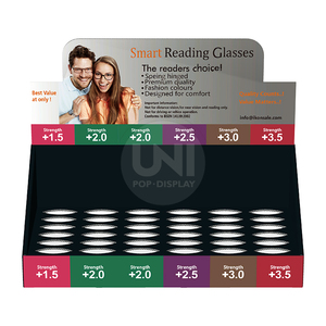Top Display Counter Box Customized Gift Cards Table Top Cardboard Display Unit PDQ Counter Top Display Box