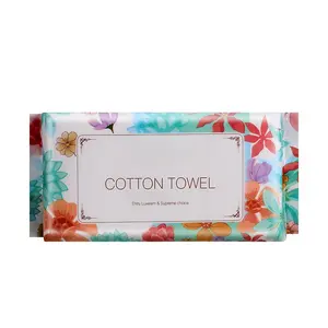 Promotional 100 Cotton Compressed Mini Face Towel Disposable Custom Towels