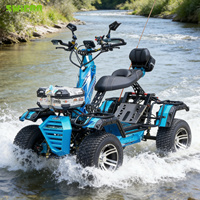 Véhicule tout-terrain électrique SWICOO haute performance, scooter 4*3000W, tout-terrain, monoplace, 2 roues motrices, 4 roues motrices