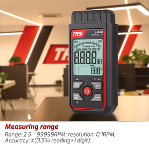 Tacómetro Portátil TASI TA501A, Medidor de Velocidad sin Contacto, 2.5-99,999 RPM, Digital - Product Image 5
