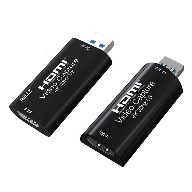 Xput USB 3.0 HDMI to USB Video Capture Card Support 4K Input 1080P Output Game Live Streaming Video Recording Adapter for PC