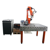 1000W ,2000W 6 axes bras robotique soudage Laser à fibre soudeurs automatique batterie Robot machine de soudage Laser