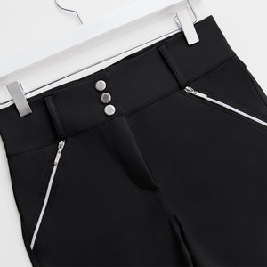 Pantalones de equitación con bolsillos con cremallera para mujer, pantalones de montar a caballo, fabricante de ropa ecuestre - Product Image 5