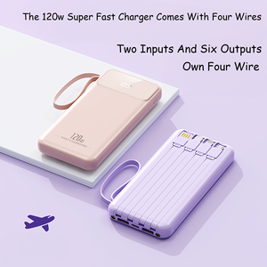 20000mah viene fornito con carica rapida di linea Mini Ultra-sottile alimentazione <span class=keywords><strong>Mobile</strong></span> condivisa Ultra-sottile portatile 120W intelligente carica rapida alimentazione <span class=keywords><strong>Mobile</strong></span> - Product Image 2