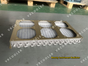 Ss304 Ss316 трубка медный ребро лазерные устройства трубчатый ребристый теплообменник для волоконно-лазерной машины - Product Image 2