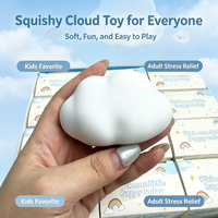 Jouet sensoriel anti-stress nuage mignon à presser, doux au toucher, cadeau