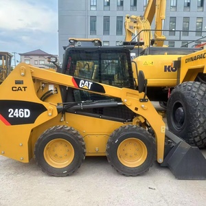 Chargeuse sur pneus d'occasion Caterpillar CAT 246D à faible nombre d'heures, d'origine, occasion, CAT 226B 262D 246D - Product Image 1