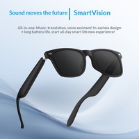 Nouvelles lunettes intelligentes avec écouteurs sans fil, traduction en temps réel multifonctionnelle, annulation du bruit par IA, contrôle tactile, étanches IP67