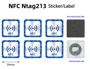 Free Sample 13.56mhz <strong>Nfc</strong> Chip <strong>Nfc</strong> Sticker/label/tag Waterproof Passive Anti Metal Rfid <strong>Nfc</strong> Sticker Tag - Product Image 6